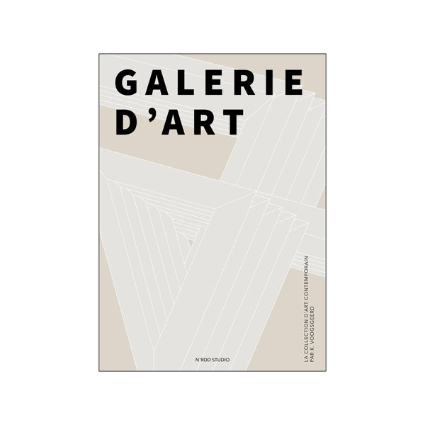 Galerie d'art depth — Art print by Nordd Studio from Poster & Frame
