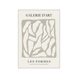 Galerie d'art Les Formes — Art print by Nordd Studio from Poster & Frame
