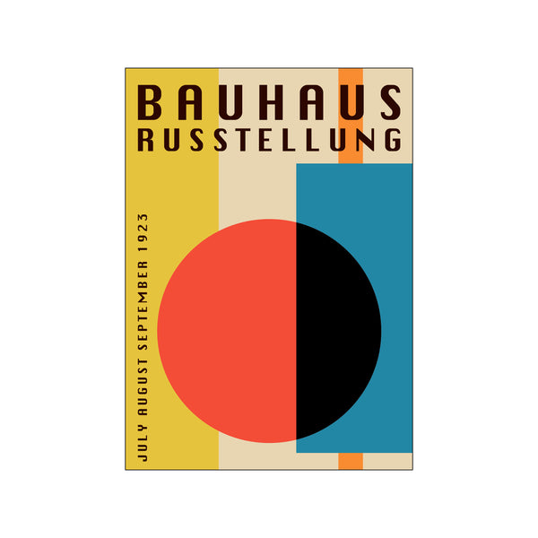 Shapes of Bauhaus — Art print by Nordd Studio from Poster & Frame