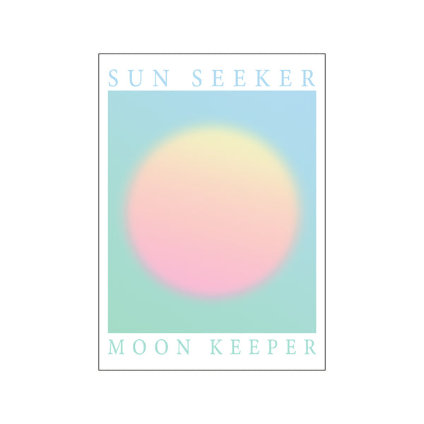 Sun seeker moon keeper — Art print by Nordd Studio from Poster & Frame