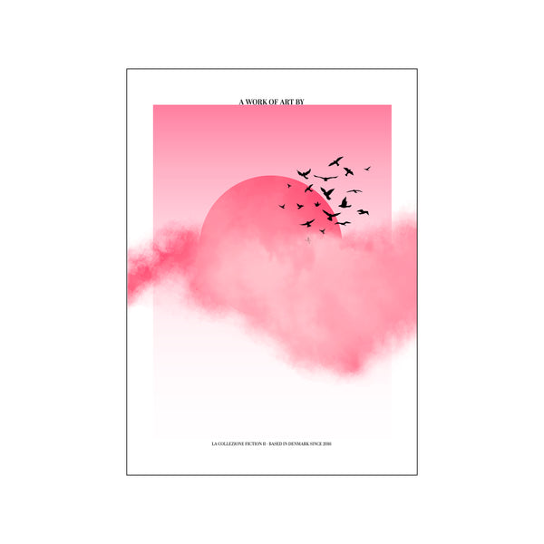 Pink Sunshine — Art print by Nordic Creator from Poster & Frame