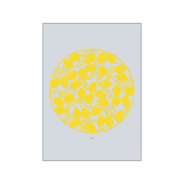 Lemons 01 — Art print by Nordic Papercuts from Poster & Frame
