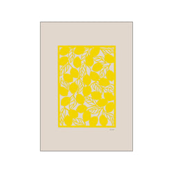 Lemons 02 — Art print by Nordic Papercuts from Poster & Frame
