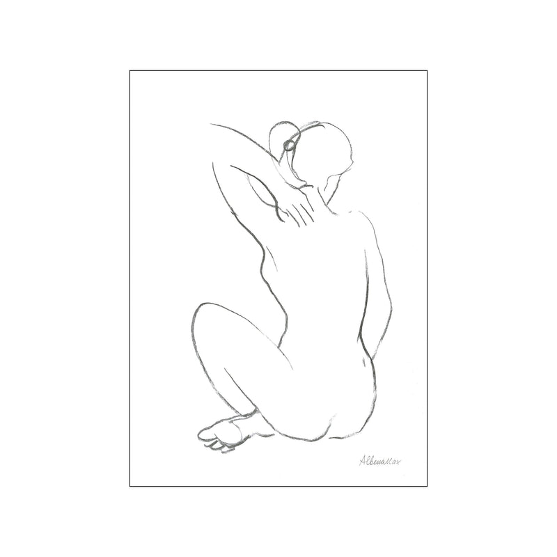 Nude Sketch I — Art print by Wild Apple from Poster & Frame