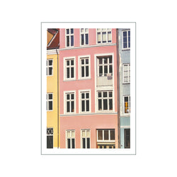 Nyhavn Facade — Art print by FromCopenhagenWithLove from Poster & Frame