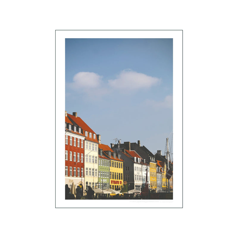 Nyhavn — Art print by FromCopenhagenWithLove from Poster & Frame