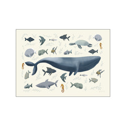 Ocean Life — Art print by Wild Apple from Poster & Frame