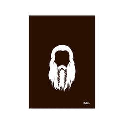Odin - Black — Art print by Mugstars CO from Poster & Frame
