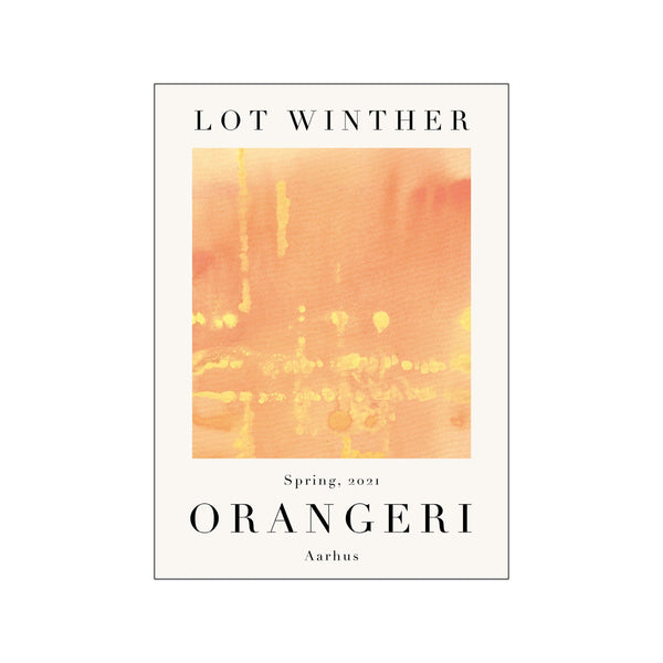 Orangeri — Art print by Lot Winther from Poster & Frame