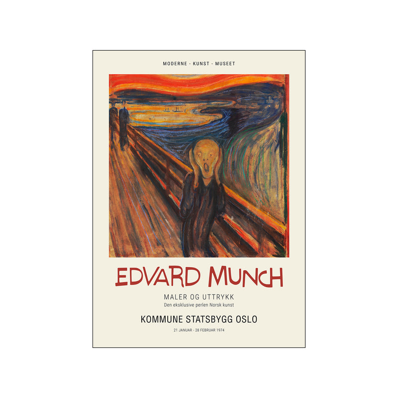 Edvard Munch - The Scream — Art print by PSTR Studio from Poster & Frame