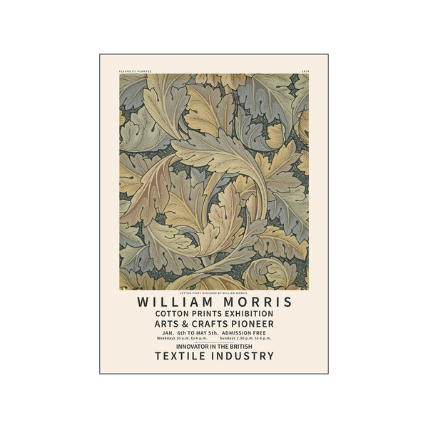 William Morris - Cotton Design — Art print by PSTR Studio from Poster & Frame