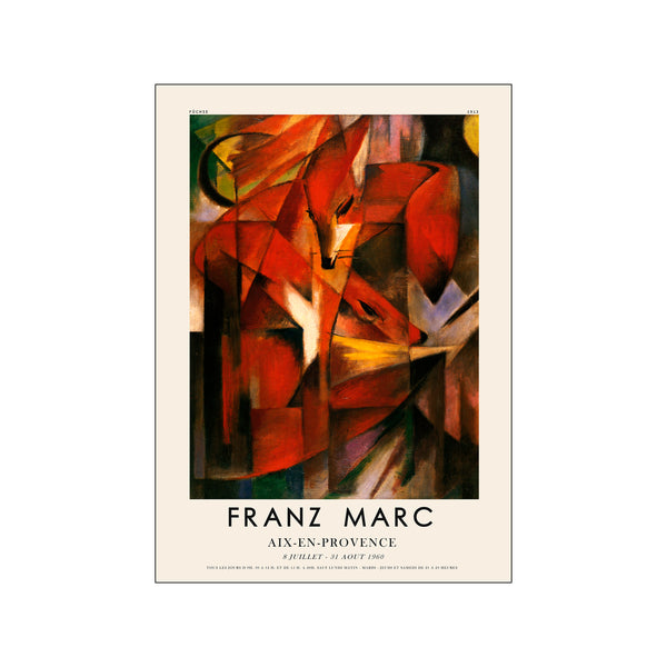 Franz Marc - The Fox — Art print by PSTR Studio from Poster & Frame