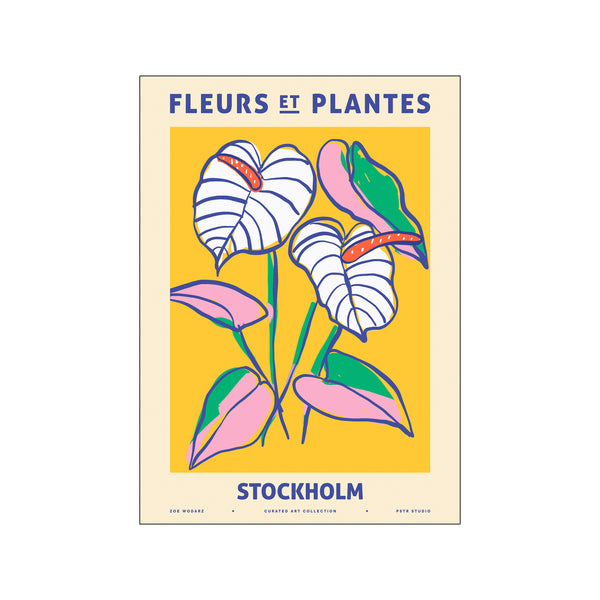 Zoe - Fleurs et Plantes - Stockholm — Art print by PSTR Studio from Poster & Frame