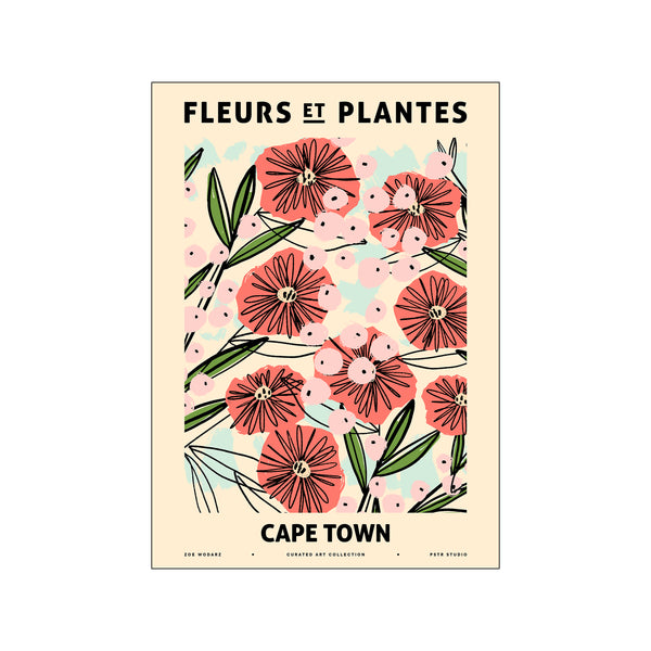 Zoe - Fleurs et Plantes - Capetown — Art print by PSTR Studio from Poster & Frame