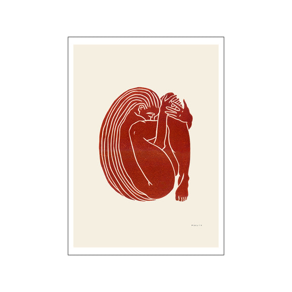 Maliv - In Utero — Art print by PSTR Studio from Poster & Frame