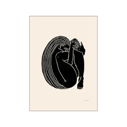 Maliv - In Utero noir — Art print by PSTR Studio from Poster & Frame