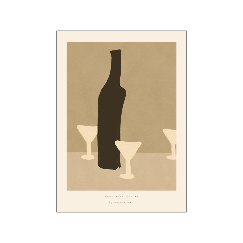 Maxime - More wine plz #4 — Art print by PSTR Studio from Poster & Frame