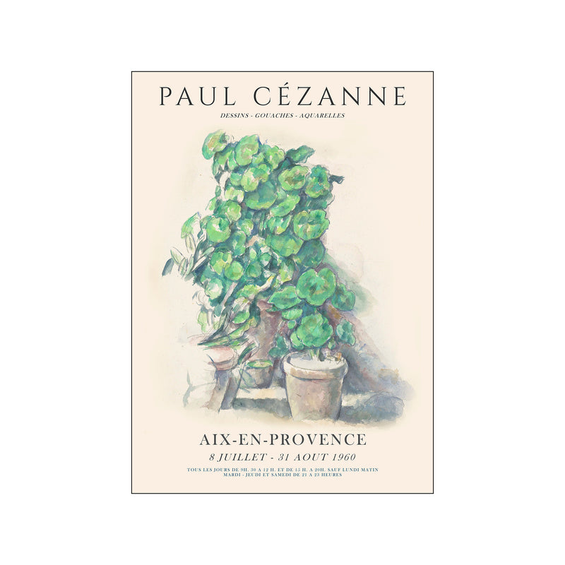 Paul Cezanne - Aquarelles — Art print by PSTR Studio from Poster & Frame