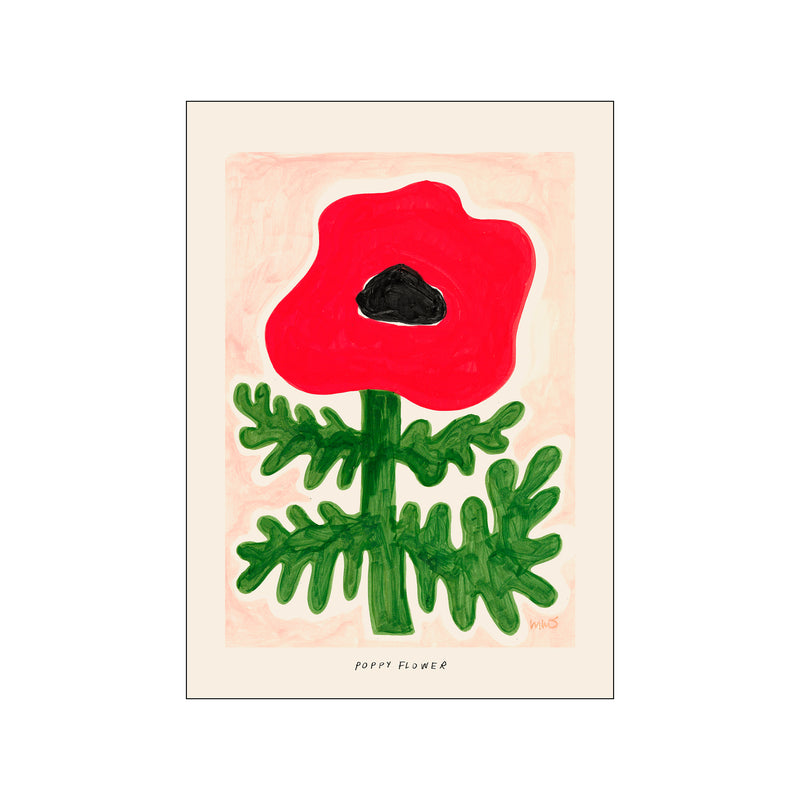 Madelen - Poppy Flower — Art print by PSTR Studio from Poster & Frame