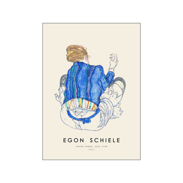 Egon Schiele - Seated woman — Art print by PSTR Studio from Poster & Frame