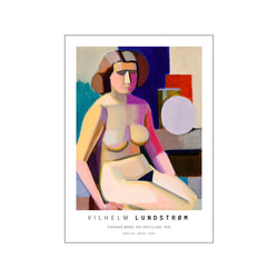 Vilhelm Lundstrøm - Siddende Model — Art print by PSTR Studio from Poster & Frame