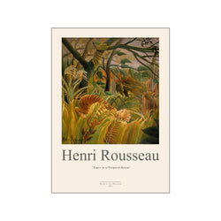Henri Rousseau - Tiger — Art print by PSTR Studio from Poster & Frame
