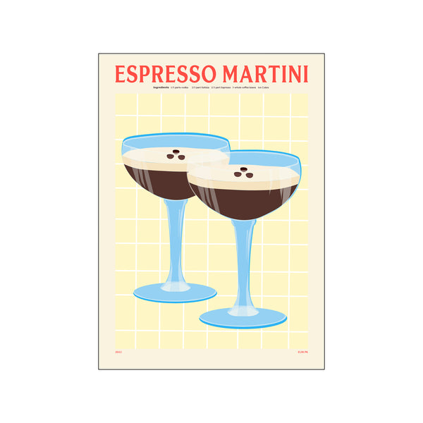 PSTR studio x Elin PK - Espresso Martini — Art print by PSTR Studio from Poster & Frame