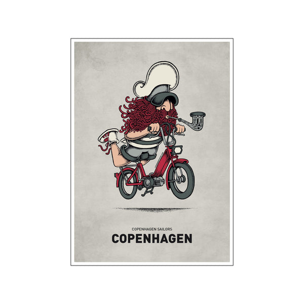 Puch Maxi — Art print by Copenhagen Poster from Poster & Frame