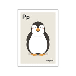P — Art print by Stay Cute from Poster & Frame