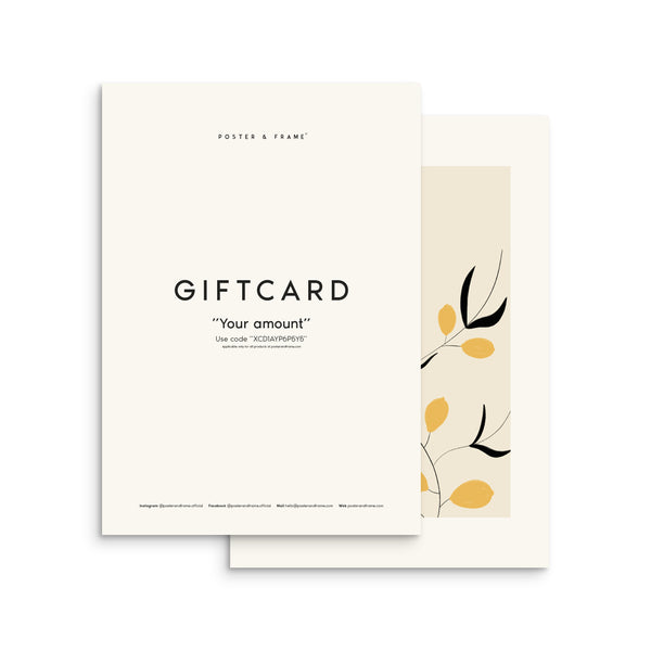 Giftcard (Choose the amount)