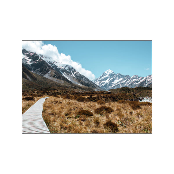 Hooker Valley Track New Zealand — Art print by Nordd Studio from Poster & Frame