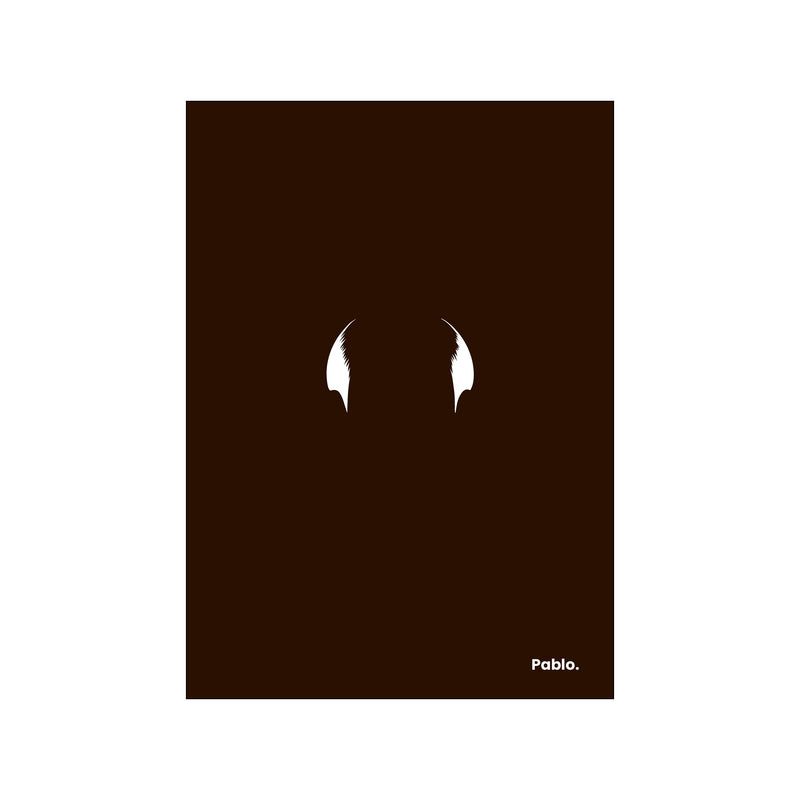 Pablo - Black — Art print by Mugstars CO from Poster & Frame