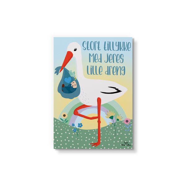 lys Baby Dreng - Art Card