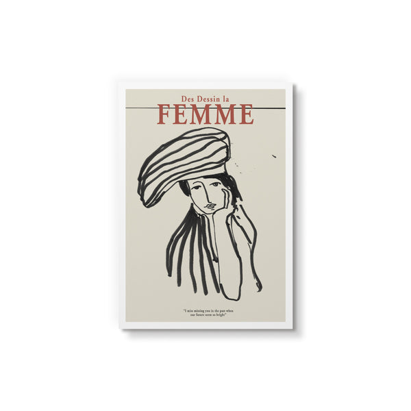 Femme 01 - Art Card