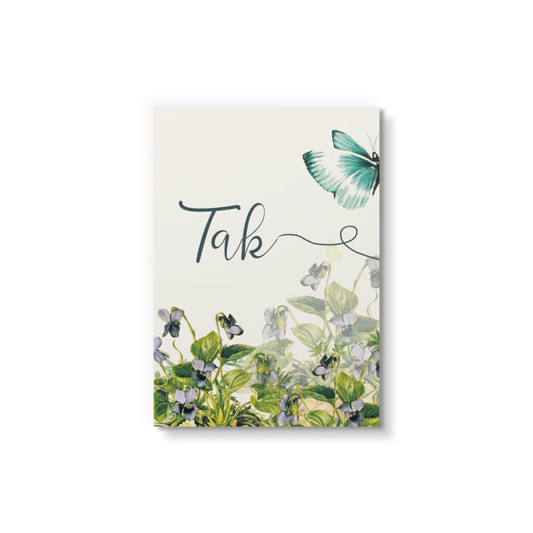 TAK - Sommerfugl - Art Card