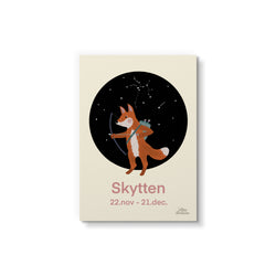 Skytten - Rosa - Art Card