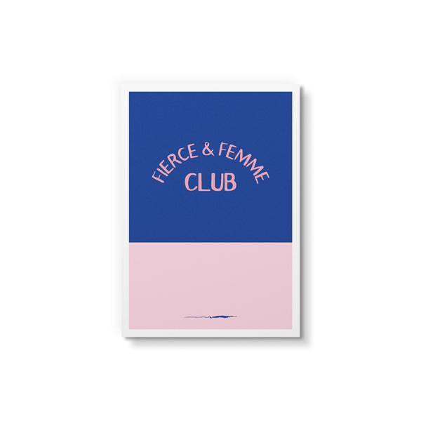 Femme Club - Art Card