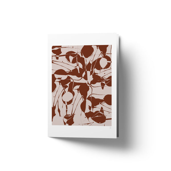 Brown Pattern - Art Card
