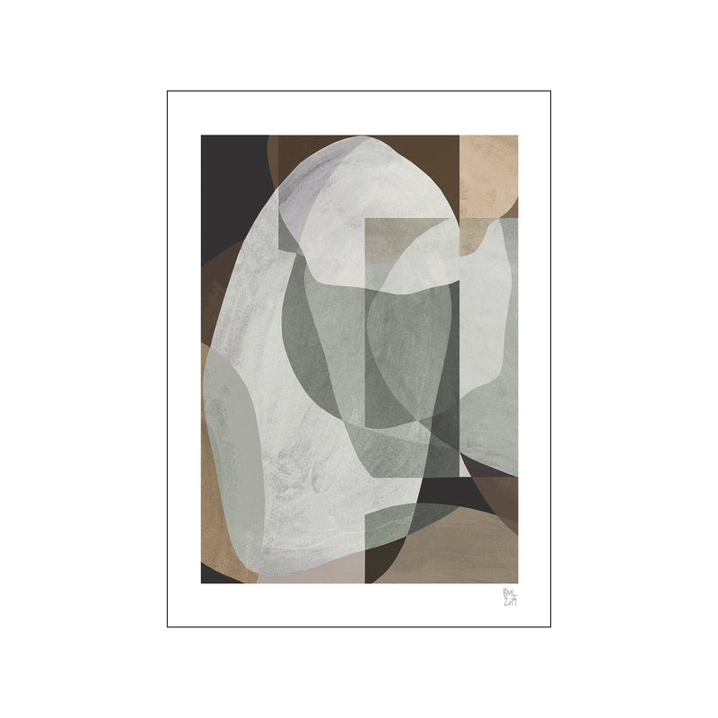 Painted Layers no.2 — Art print by Berit Mogensen Lopez from Poster & Frame