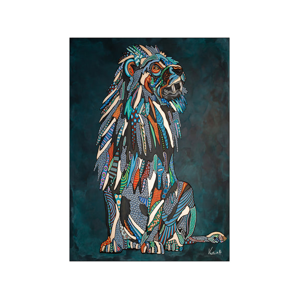 Panthera Leo — Art print by Vadim R from Poster & Frame