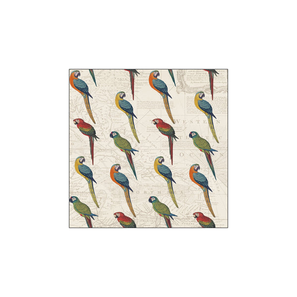 Parrot Paradise Step 01A — Art print by Wild Apple from Poster & Frame