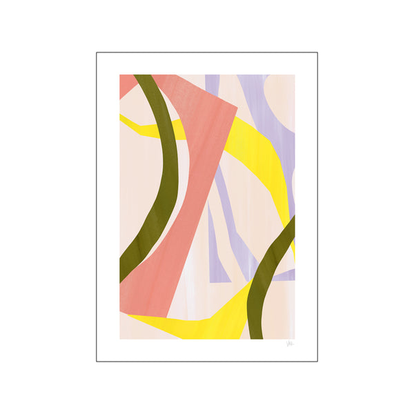 Pastel Cut Out 1 of 3 — Art print by Violets Print House from Poster & Frame
