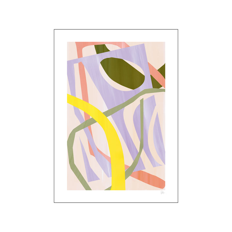 Pastel Cut Out 2 of 3 — Art print by Violets Print House from Poster & Frame