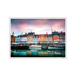 Nyhavn — Art print by Patrick Qureshi from Poster & Frame