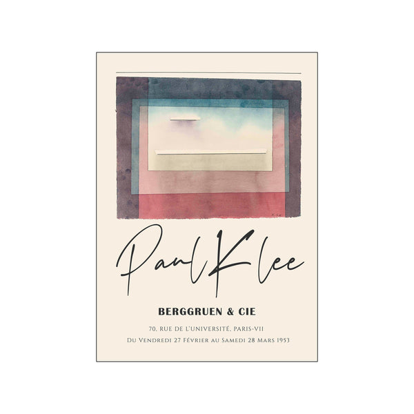 Paul Klee - Exhibition print — Art print by Paul Klee x PSTR Studio from Poster & Frame