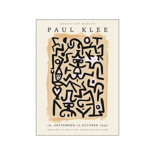Paul Klee - Modern Art exhibition — Art print by Paul Klee x PSTR Studio from Poster & Frame