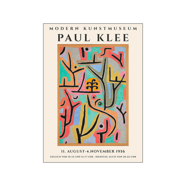 Paul Klee - Modern Kunstmuseum — Art print by Paul Klee x PSTR Studio from Poster & Frame