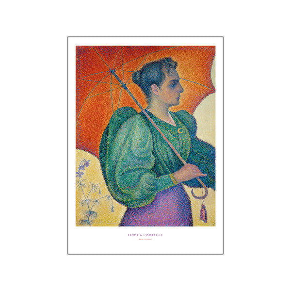 Femme á L'Ombrelle — Art print by Paul Signac from Poster & Frame