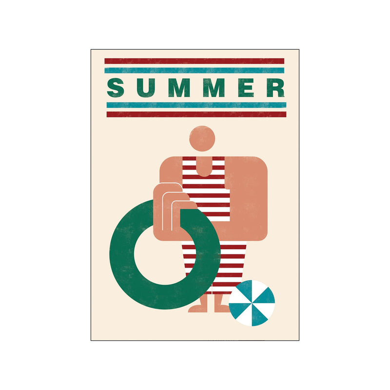 Summer — Art print by Paulina Adamowska from Poster & Frame