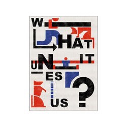 What unites us? — Art print by Paulina Adamowska from Poster & Frame